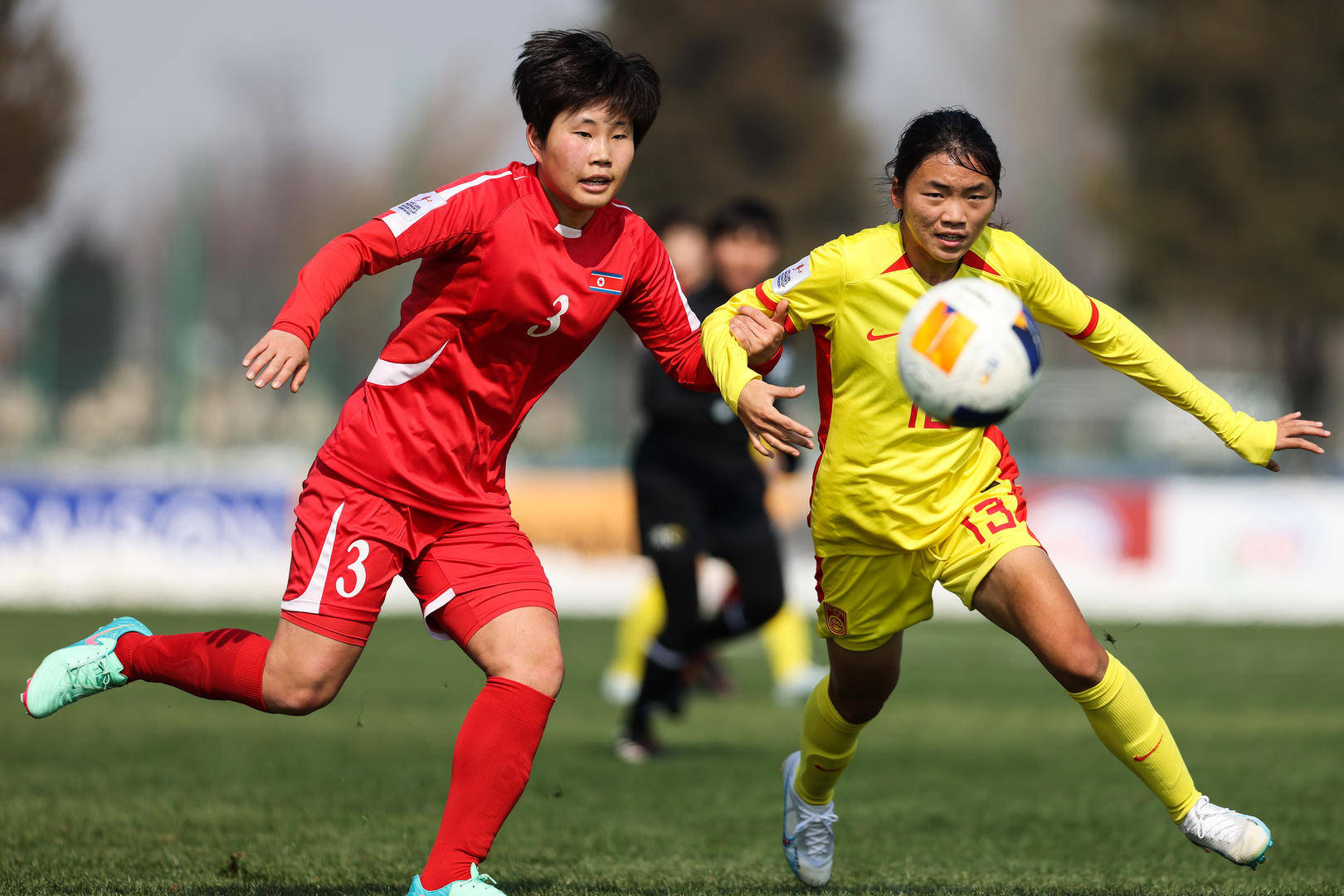 韩国女足队员获得最佳射手奖