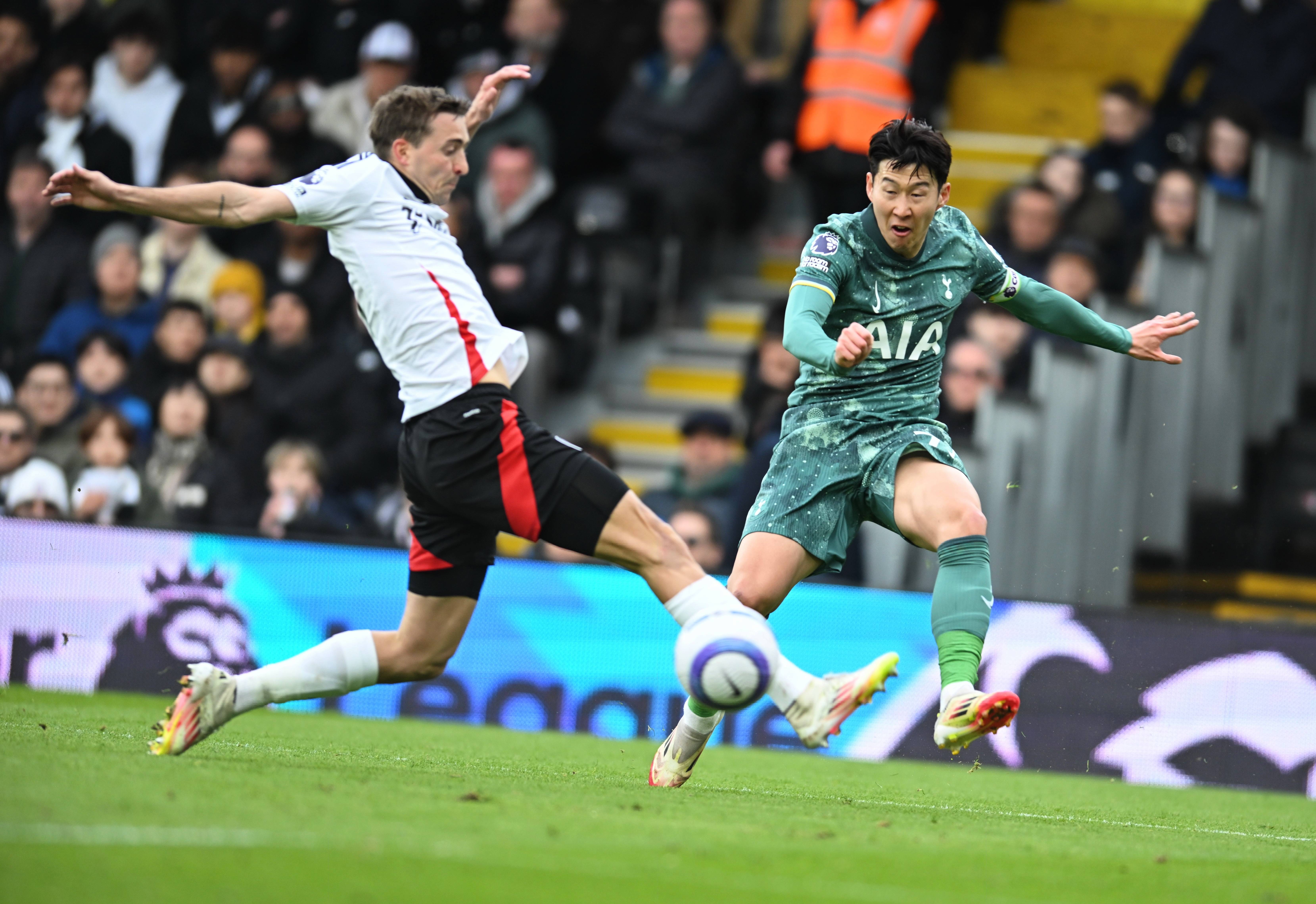 热刺客场战胜富勒姆，继续保持领跑位置